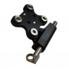 Harley GPS mount for handlebar bridges