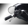 Poignées chauffantes chrome pour moto américaine