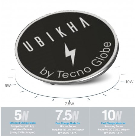 Chargeur de smartphone iPhone sans fil pour moto