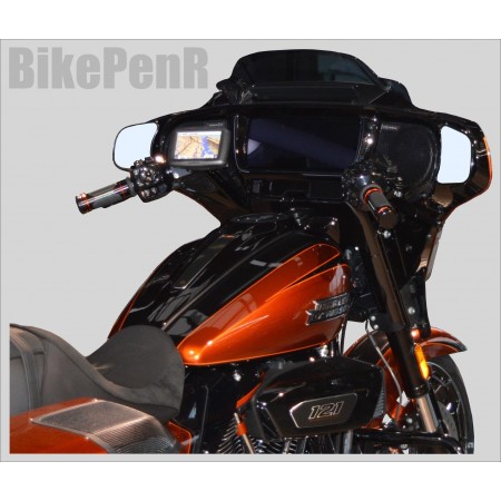 Specific GPS mount for Harley-Davidson Street Glide and CVO