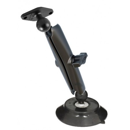 Complete Ram mount kit with large suction cup