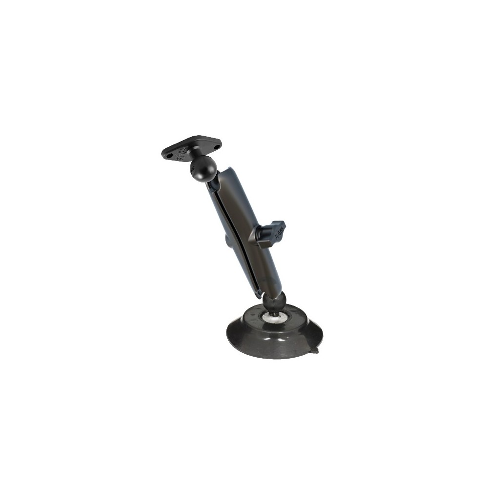 Complete Ram mount kit with large suction cup
