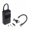 Accu tire pump for motorcyclists