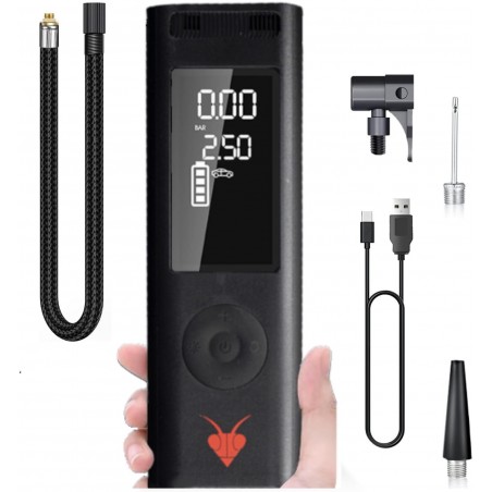 Motorcycle tire inflator