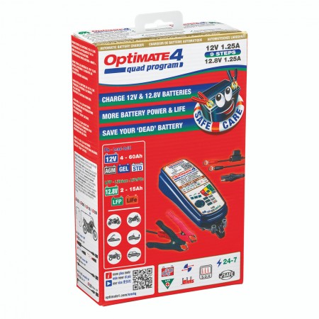 OptiMate 4 – Slimme 9-stappen Standaardversie