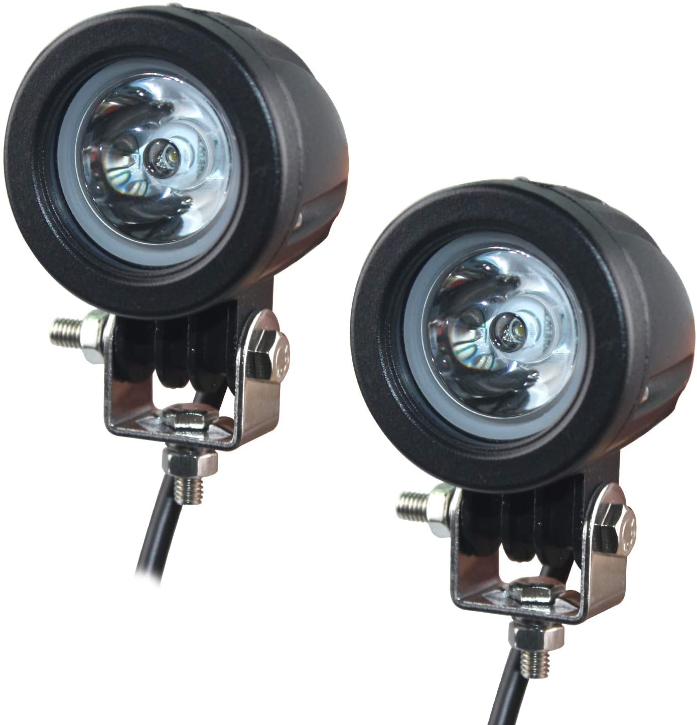 Phare additionnel LED pour moto universel 40W 5000K