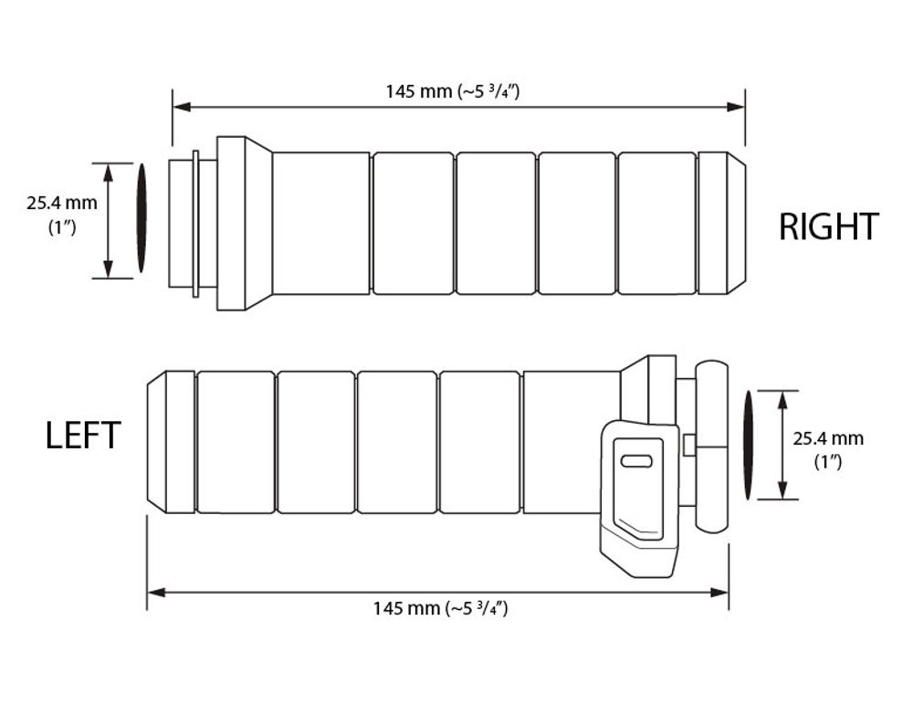 Heated grips for Harley-Davidson