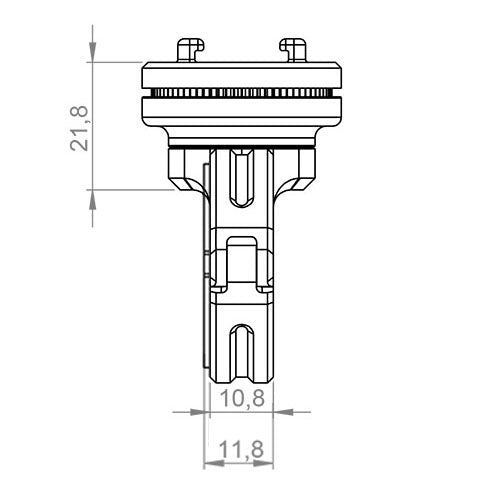 Module anti vibration pour support de montage SP Connect tecnoglobe