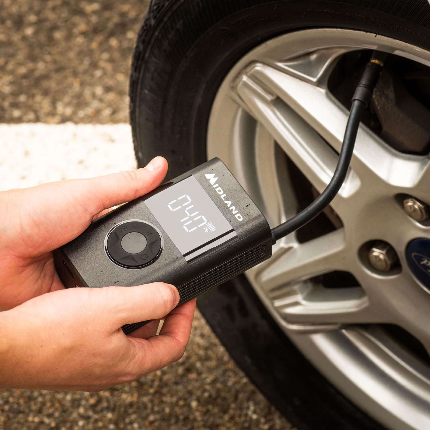 Compact EnerPump portable inflator