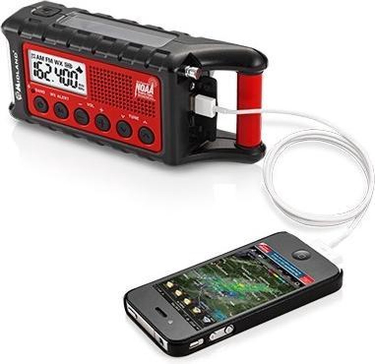 ER300 USB recharge function