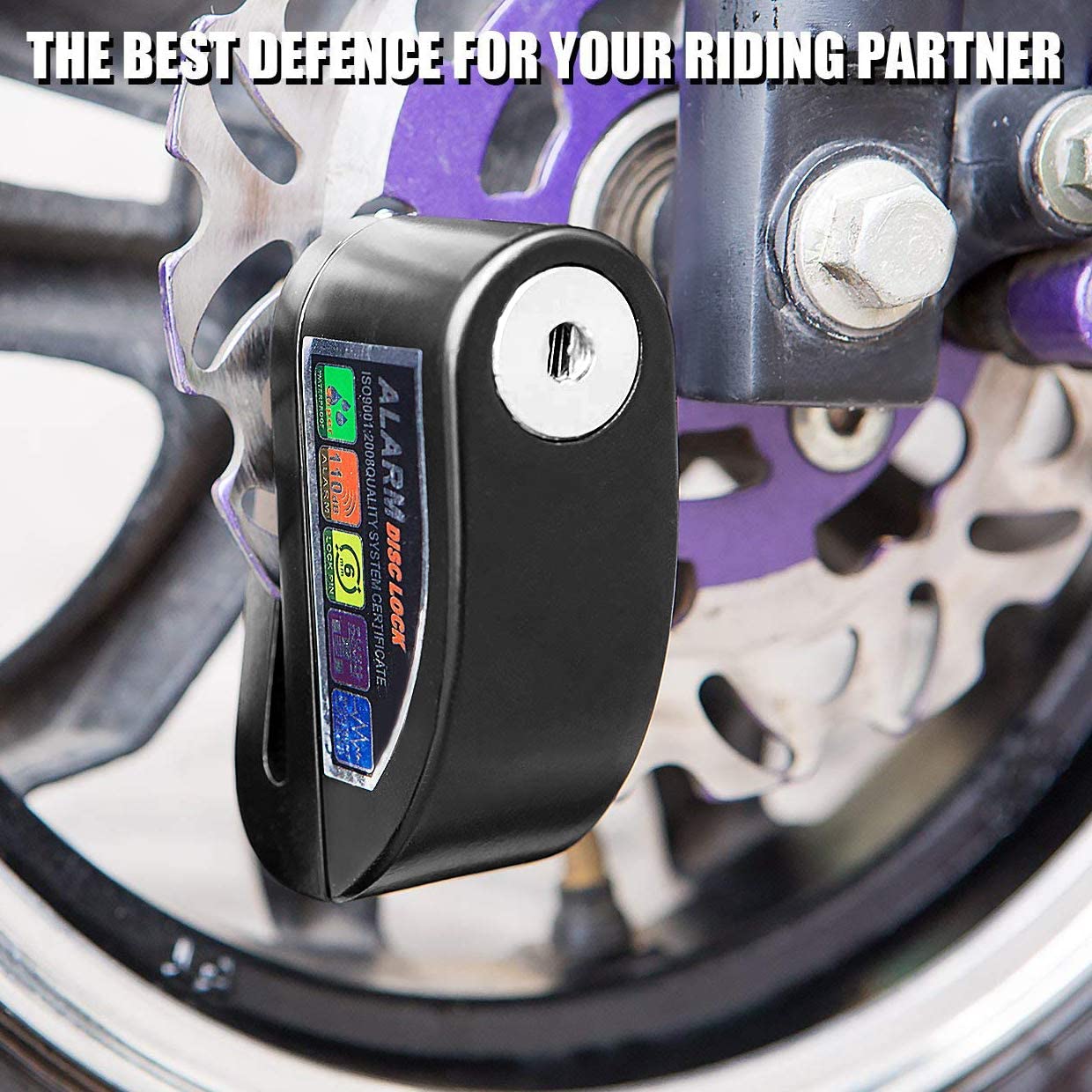 GADLANE Motorbike Alarm Disc Lock