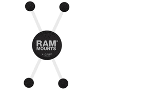 Ram mount X grip tecnoglobe toleranties